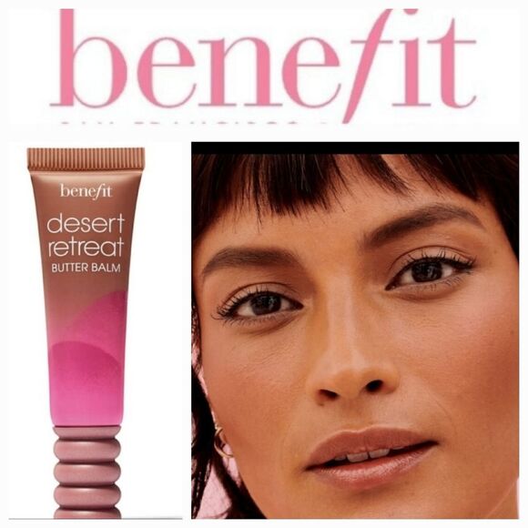 Benefit Desert Retreat Butter Balm Moisturizing Lip Balm - Picture 1 of 6